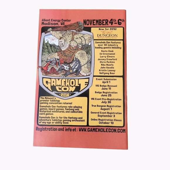 Knights Of The Dinner Table #233 Comic Book Collector Bagged Boarded - Picture 2 of 2